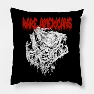 Creeping Skull Rare Americans Pillow