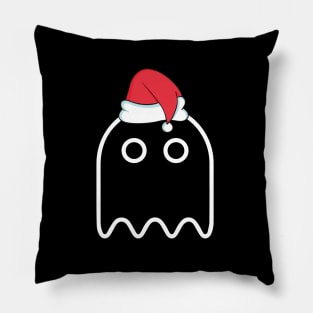 Pacman Ghost Christmas Pillow