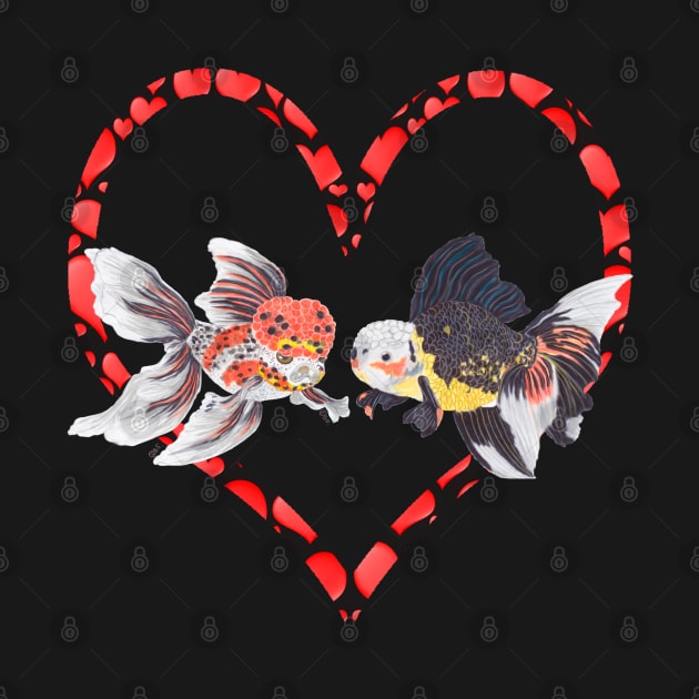 ORANDA GOLDFISH DUO HEART by BeritValk