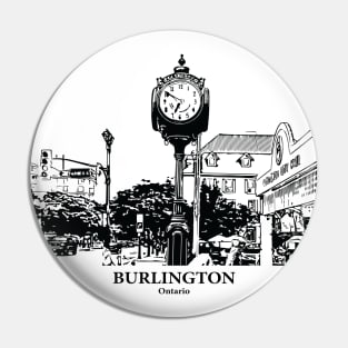 Burlington - Ontario Pin