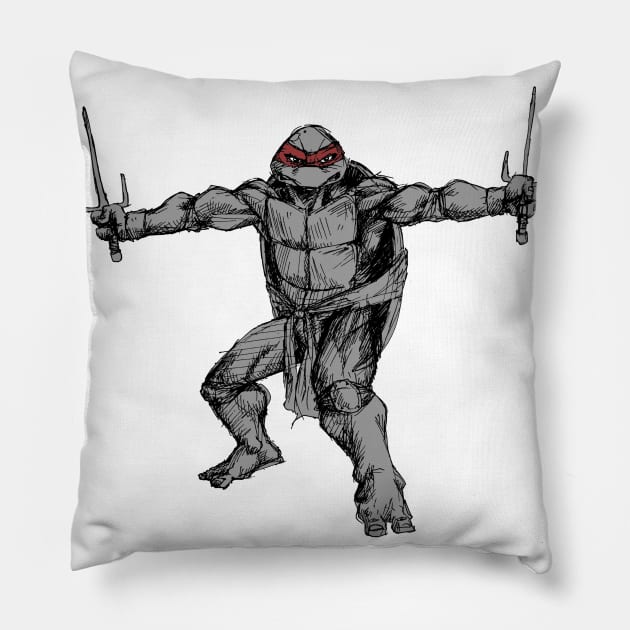 Raphael Pillow by Huluhua