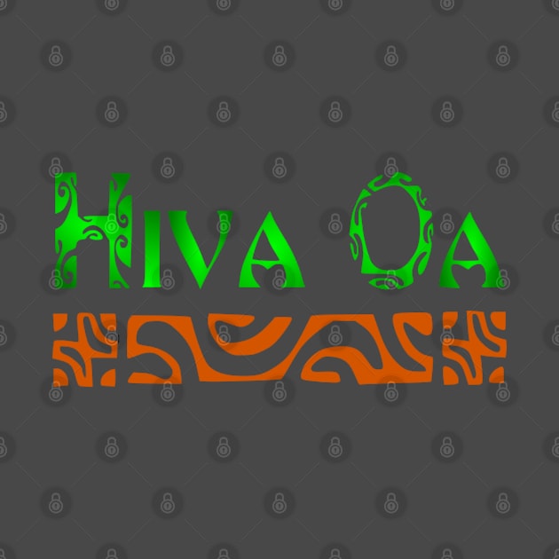 HIVA OA (green) by Nesian TAHITI