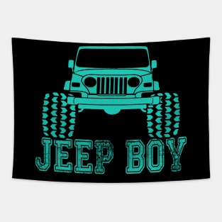 Jeep boy jeep men jeep kid jeep offroad jeep lover jeeps Tapestry