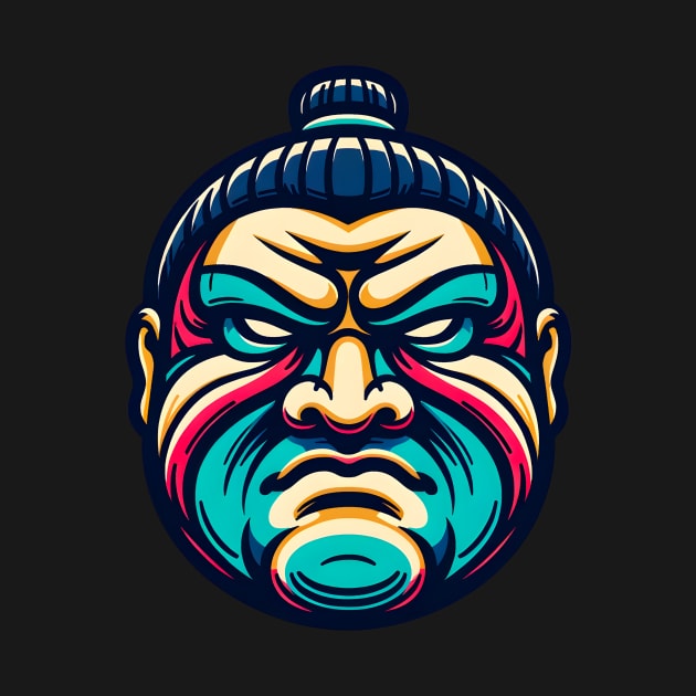 Sumo Wrestler by Moniato