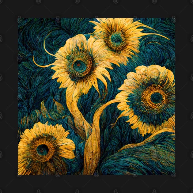 Illustrations inspired by Vincent van Gogh by VISIONARTIST