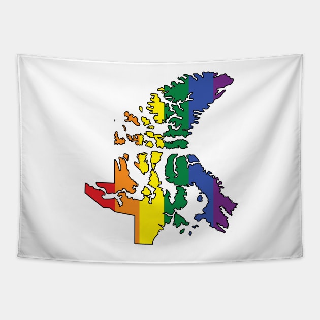 Nunavut Pride! Tapestry by somekindofguru