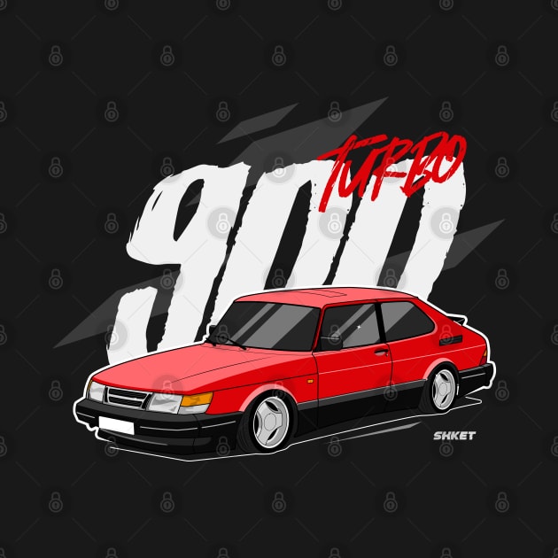 Saab 900 Turbo by shketdesign