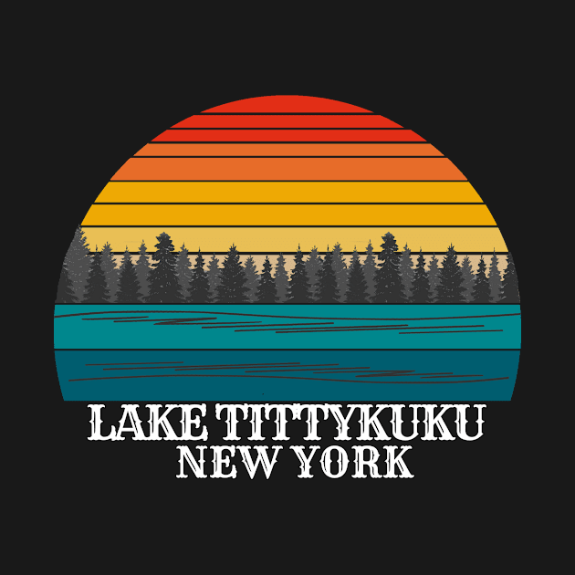 Lake Tittykuku New York by Kerlem