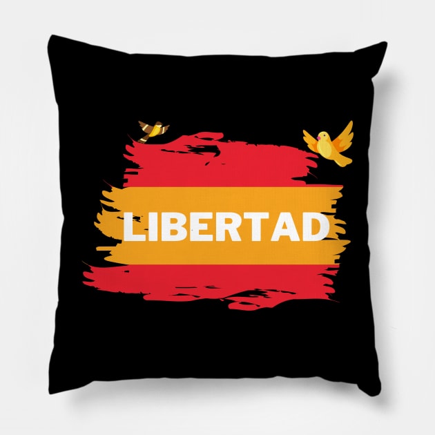 Española Libertad Pillow by Proway Design