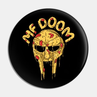 MF doom pizza mask T-shirt Pin
