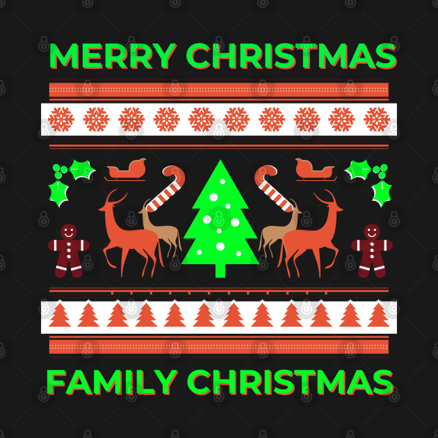 Merry Christmas xmas family Christmas by TeePixel Studio