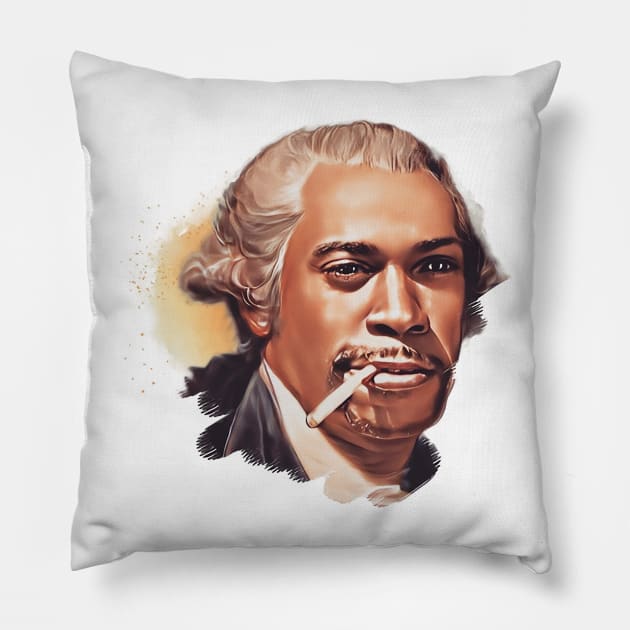 Dave Chappelle Washington Pillow by upursleeve