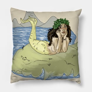 Hawaiian mermaid Pillow