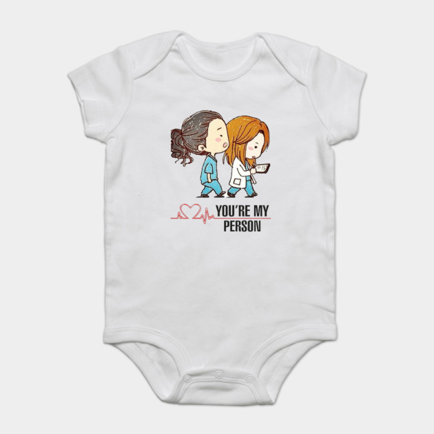 Grey S Anatomy You Re My Person Youaremypeson Onesie Teepublic