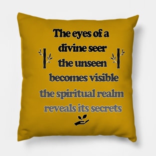 Divine Feminine Seer Spiritual Magick Pillow