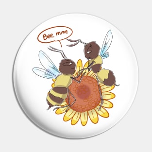 Bee Mine My Honey Bee Pin