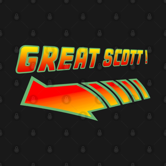 Back to the Future - Great Scott !!! by Buff Geeks Art