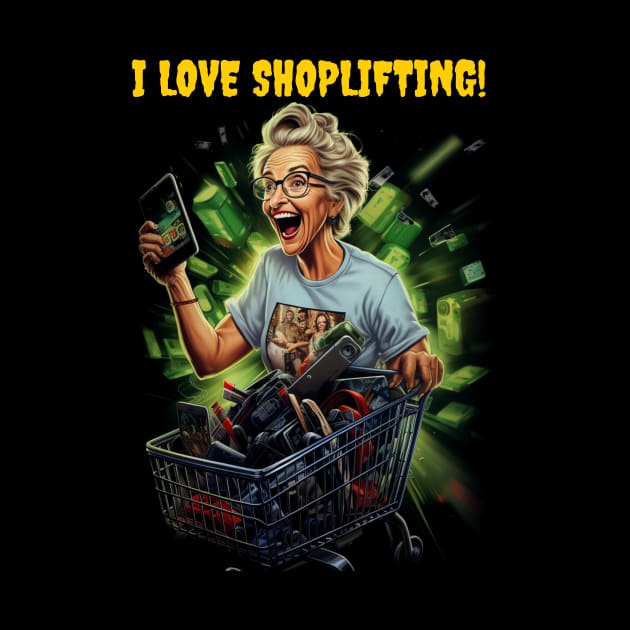 I love shoplifting by Popstarbowser