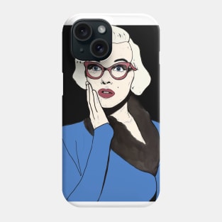 Marilyn Monroe pop art Phone Case