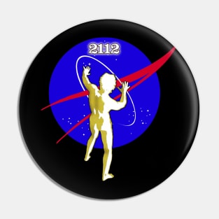 Rush 2112 NASA Pin