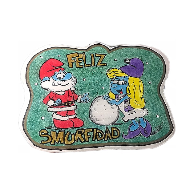 Feliz Smurfidad by Does the word ‘Duh’ mean anything to you?