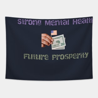 Life's Palette Mental Health Tee Tapestry