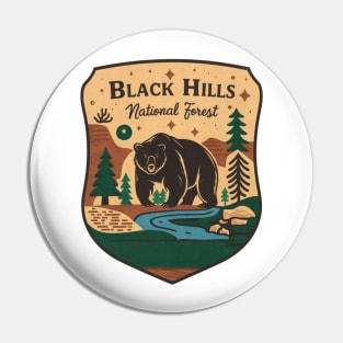 Black Hills National Forest Bear Pin