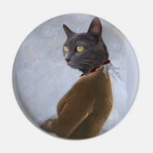 Lady Daisy, the Purrgeois Pin