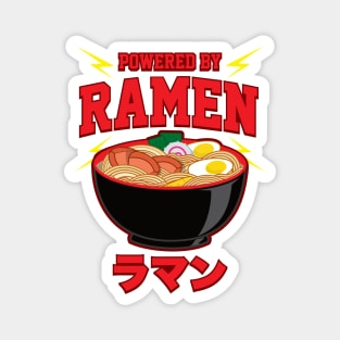 Powered by Ramen Noodles Magnet