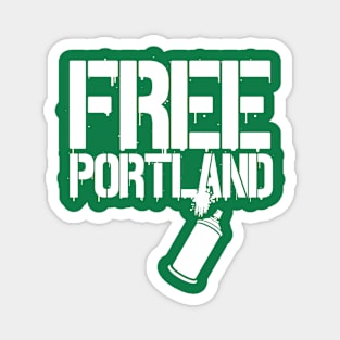 FREE PORTLAND - FREE SPEECH SHOP Magnet