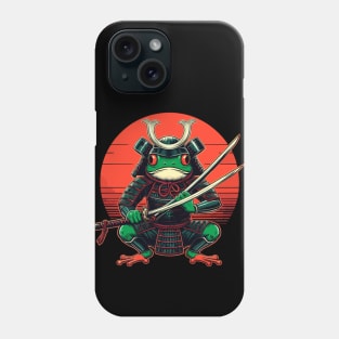 Samurai Warrior Frog Phone Case