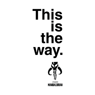 This is the way - Mandalore (Light Tee) T-Shirt