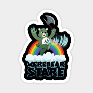 The DnD Creatures, Bear Edition: Wearbear Magnet