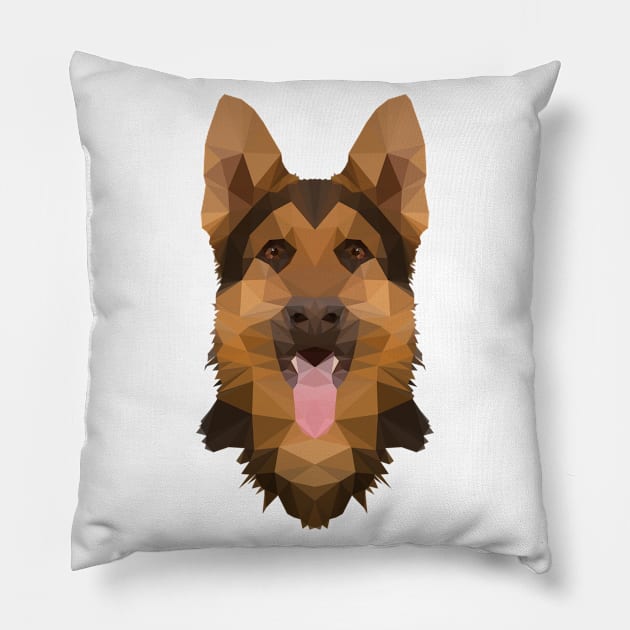 German Shepherd Pillow by arlingjd