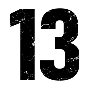 Cool Number 13 - Official Teenager 13 Years Old - 13th Birthday Gift For Men & Women T-Shirt