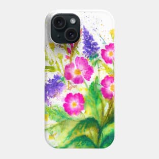 Watercolor floral 5 Phone Case