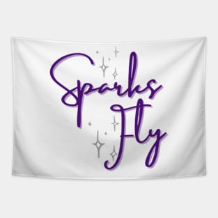 Sparks Fly Tapestry