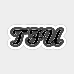 TFU Scripty Logo Magnet