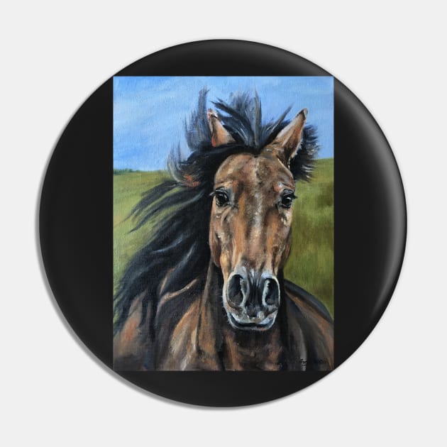 Galloping Horse Pin by archiesgirl