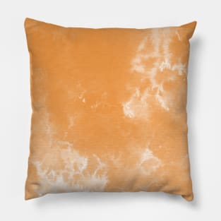 Watercolor wash - orange Pillow