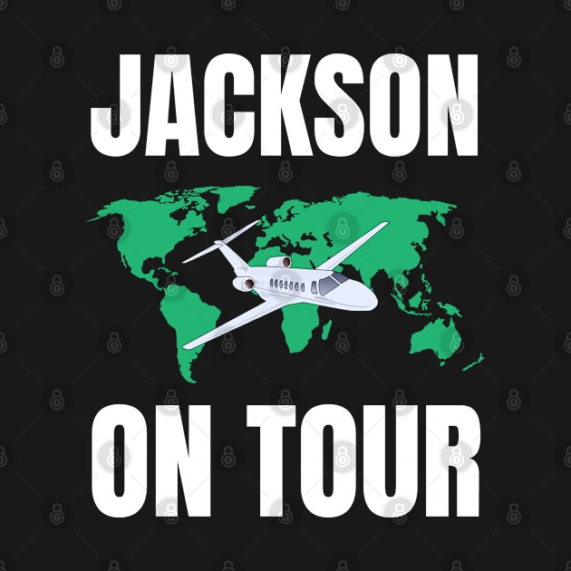 Jackson on tour by InspiredCreative