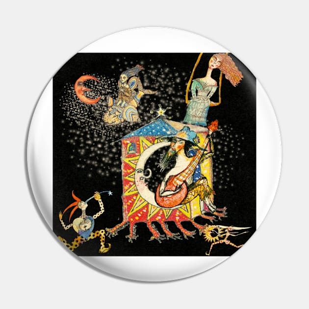 Fantasy - The Musician and his friends Pin by aremaarega