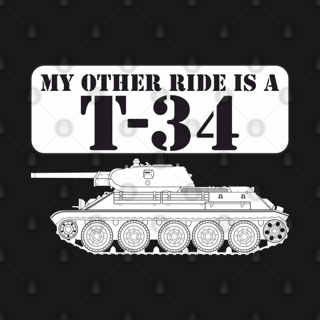 My other ride is a T-34 by FAawRay