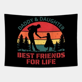 Daddy And Daughter Best Friends For Life Tapestry