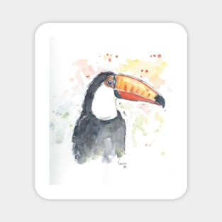 Fancy toucan. Magnet