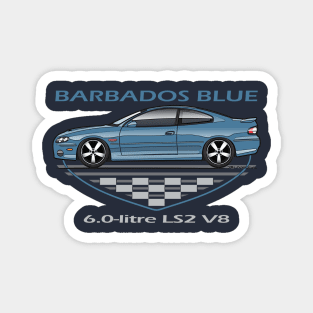 Barbados Blue Magnet