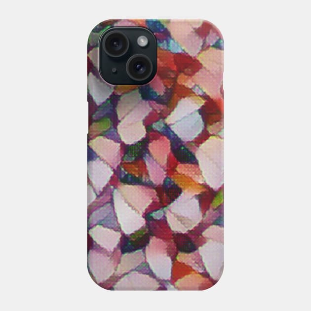Shattered Hearts (MD23Val011) Phone Case by Maikell Designs