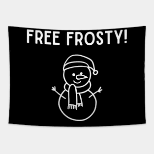 Free Frosty Funny Tapestry