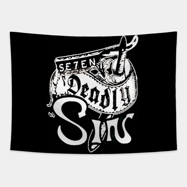 7 Deadly Sins Tapestry by BIG DAWG APPAREL