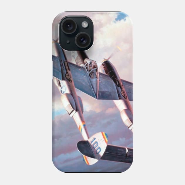 P38 Lightning Phone Case by Aircraft.Lover